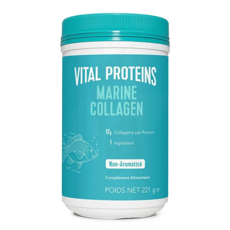 collagene Vital Proteins Marine Collagen Poudre Pot/221g 
